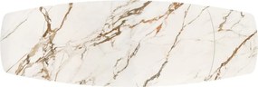 Flavor bővíthető étkezőasztal fehér márvány/dió 200-300cm
