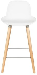 Alber Kuip 2 db fehér bárszék, ülésmagasság 65 cm - Zuiver