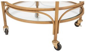 Fém gurulós zsúrkocsi ø 51 cm Panama – Mauro Ferretti