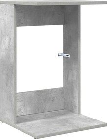 vidaXL Oldal asztal Beton Szürke 40 x 38 x 62,5 cm Faanyag