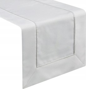 Dekorációs futópad Madele 40x180 Eurofirany fehér-ezüst