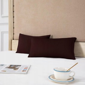 Dekoratív párnahuzat Farfallarossa 55 x 55cm sötétbarna