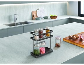 Rozsdamentes acél fűszertartó állvány Tokyo Lava – Metaltex