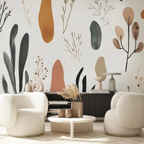 Fotótapéta - Földi minimalista növények II. (147x102 cm)