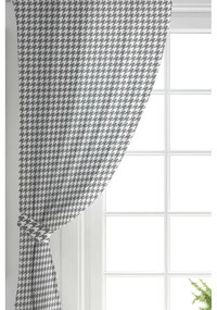 Fehér-szürke függöny szett 2 db-os 140x260 cm – Mila Home