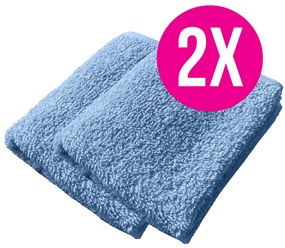 2x Homa RIAN BLUE frottír törölköző 30x50 cm
