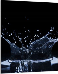 Üveg Vágódeszka 40x52 Víz a Konyhába