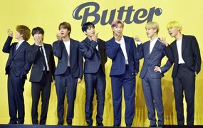 Fotográfia BTS's Digital Single 'Butter' Release Press, The Chosunilbo JNS