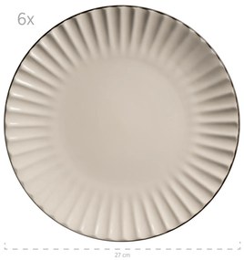 Mäser 18-részes étkészlet OSITA WHITE