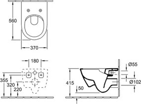 Függesztett WC + SUBWAY WC-ülőke + nyomólap + beépíthető szerelőmodul + rögzítő alátét
