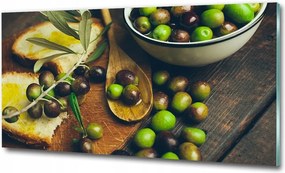 Fotótapéta üvegfalra Lime jéggel 100x70