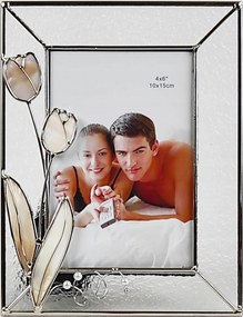 Hb 16 fém képkeret 10x15 cm-es képhez, låbbal