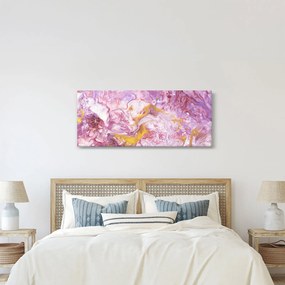 Kép - Rózsaszín absztrakció (120x50 cm)