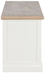 fehér fa TV-szekrény 90 x 30 x 40 cm
