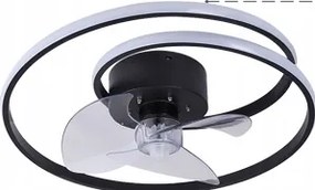 Caneoe mennyezeti ventilátor világítással 45W 6 sebességes hálószoba távirányító