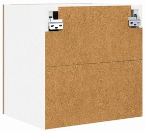 Függő szekrény Riga Artisan tölgy és fehér 40 x 31 x 40 cm