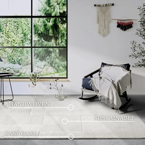 Krémszínű kézi szövésű gyapjú szőnyeg 160x230 cm Charlotte – Villeroy&amp;Boch