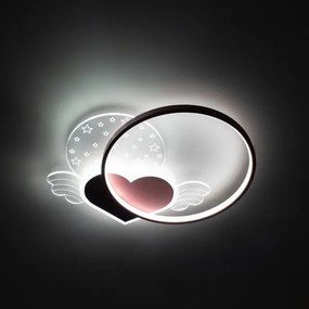 Brilagi - LED gyerekszobai mennyezeti lámpa LOVE LED/48W/230V 3000/4500/6000K rózsaszín