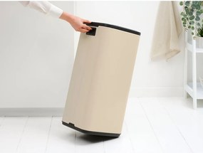Bézs acél érintésre nyíló szemetes 30 l Bo Touch – Brabantia