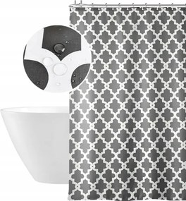 Fürdőszobai zuhanyfüggöny kádhoz akasztók 180x180 Peva