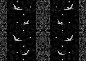 Flizelin fotótapéta Madarak Absztrakt Minimalizmus Dísz 312x219 +ragasztó