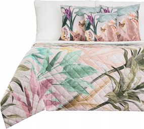 Ágytakaró Steppelt Kanapé 160X200 Kétoldalas Kapa Levél Mintás 157