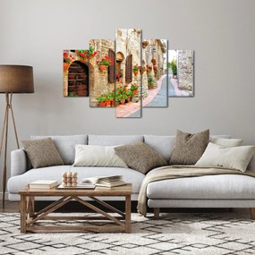 Kép - festői olasz sikátor (150x105 cm)