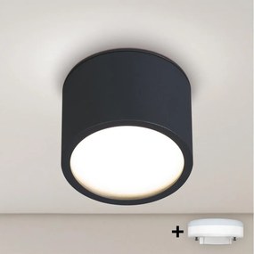 BRILAGI - LED RGB dimmelhető fürdőszobai spot SMOOTH 1xGX53/14W/230V 60x82 mm Wi‑Fi Tuya fekete