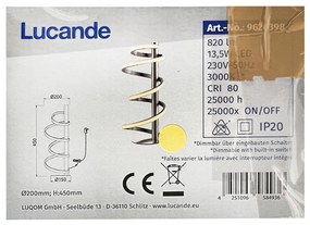 Lucande Lucande - LED Dimmelhető asztali lámpa MILORA LED/13,5W/230V LW0761
