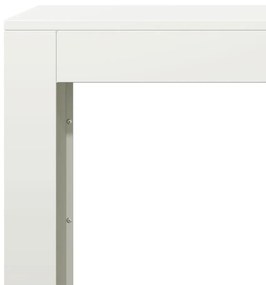 fehér acél tűzifatároló 60 x 40 x 100 cm