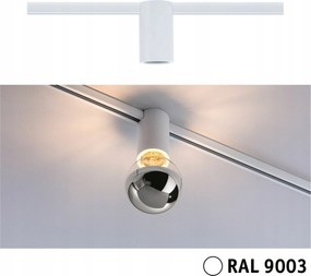Paulmann URail sínre szerelhető spotlámpa E27 fehér, max. 20W, szabályozható