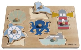 Fa formabeillesztős puzzle (részek száma 6) Ocean – Kindsgut