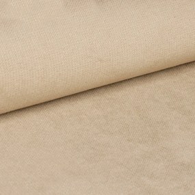 COMFINO VELVET kárpitozott ágy kihúzható vendégággyal, 120 x 200 cm, krém