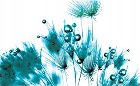 Fotótapéta flizelina Tejfehér-kék harmat finomság 350x250 +ragasztó