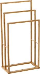 Bambusz törölközőtartó 3 szintes 42 x 24 x 82 cm