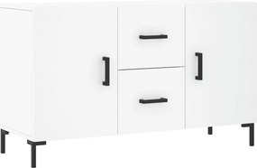 vidaXL fehér szerelt fa tálalóasztal 100 x 36 x 60 cm
