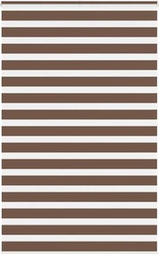 vidaXL zebrafüggönnyel barna szövetszélesség 140,9 cm poliészter