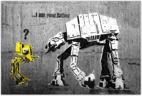 Poszterek 155x105 Banksy I am your father