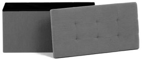 Szürke Kordbársony Tárolós Puff. TAB-472 GREY6