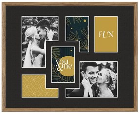 Képkeret 42x52 cm Kyoto Black – Styler