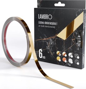 ambro öntapadós díszcsík arany fényes 10-20mm