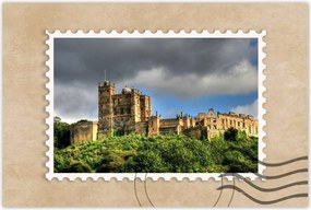 Poszterek 90x60 Kastély Sötét felhők