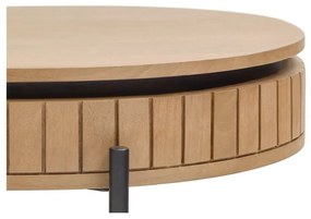 Mangófa dohányzóasztal 130x65 cm Licia - Kave Home