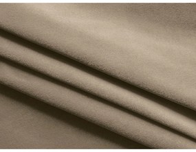 Bézs bársony kanapé 319 cm Ekahi – Makamii