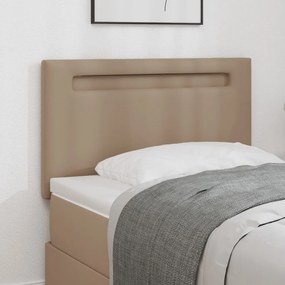 Fejtámla Egyszerű Design Kávé 100 cm Műbőr