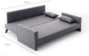 Széthúzható kanapé  Bellina (szürke). 1063003