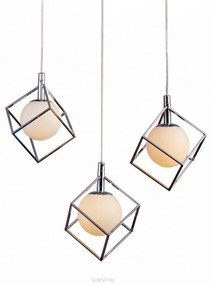 ZUMA LINE RLD92179-3 SORANO Többágú Függesztett Lámpa Fehér, Ezüst G9 IP20