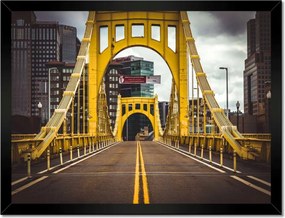 Poszterek keretben 40x30 Városi táj Kilátás