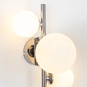 Brilagi - LED Fali lámpa MILLA 3xG9/3W/230V fényezett króm/fehér