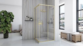 Zuhanykabin Rea City 80x80 Gold Brush